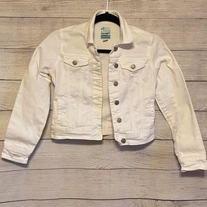 Old Navy White Denim Jacket